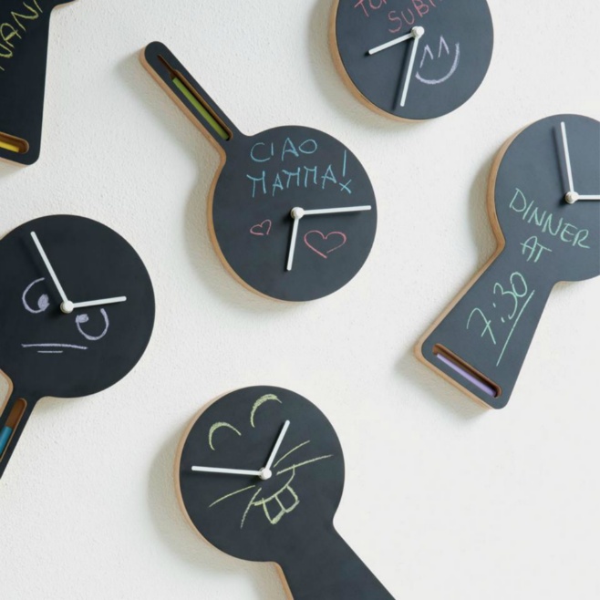 Chalk clocks