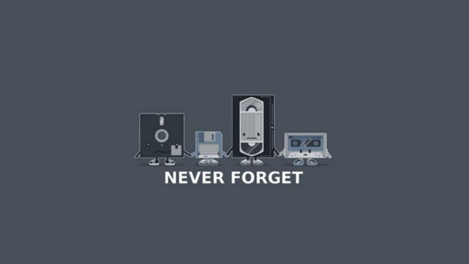 How easily we forget - VHS, cassette tapes, and floppy disks