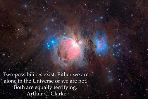 Arthur C. Clarke - Two possibilities exist