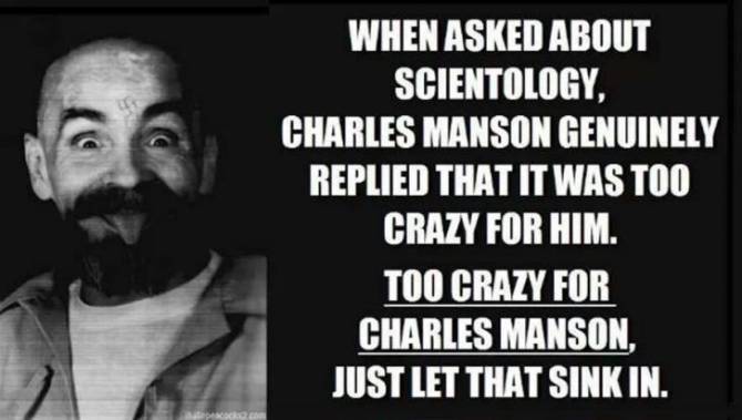 Charles Manson and Scientology 