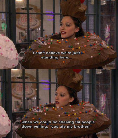 Cookie costume yoke from 2 broke girls. 