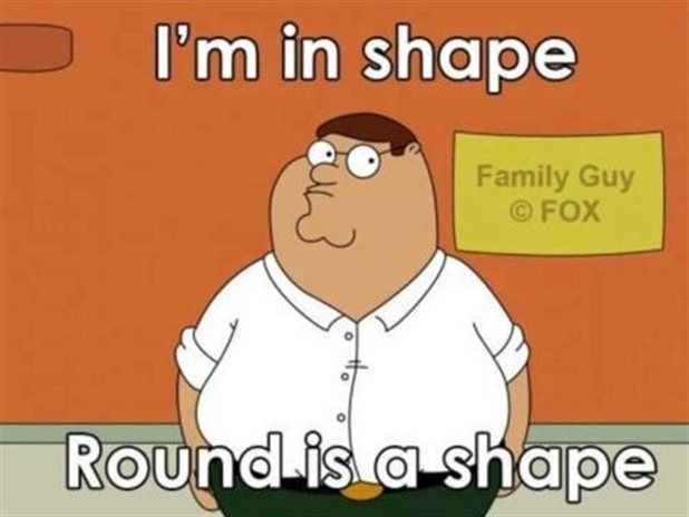 I'm in shape