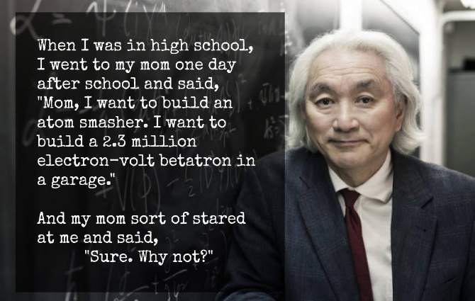 Michio Kaku - An Atom Smasher in the Garage