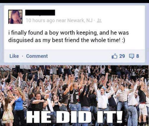 Out of friend zone - I finally found a boy worth keeping!