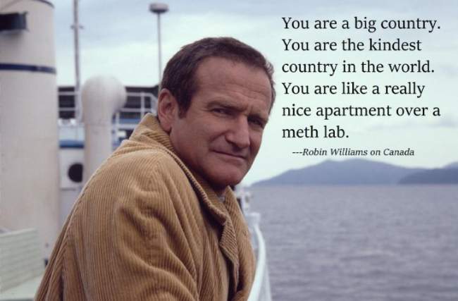 Robin Williams on Canada 