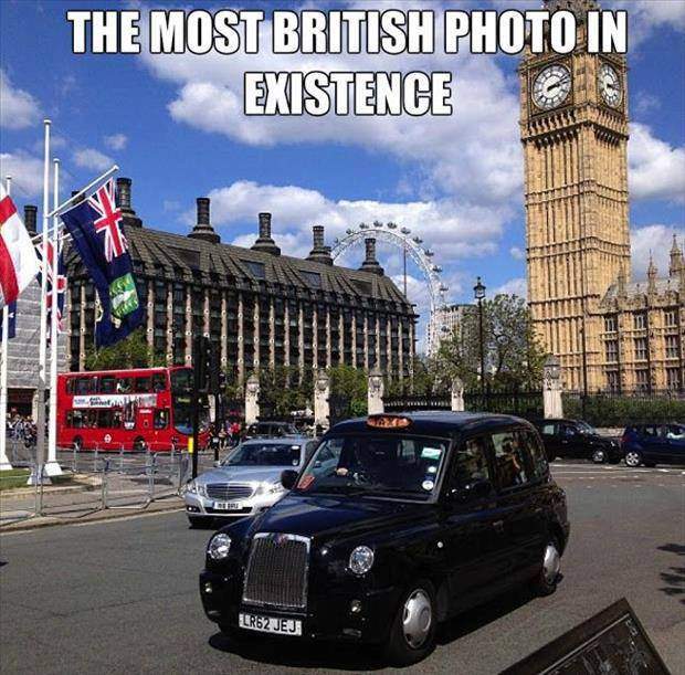 The most British photo in existence!