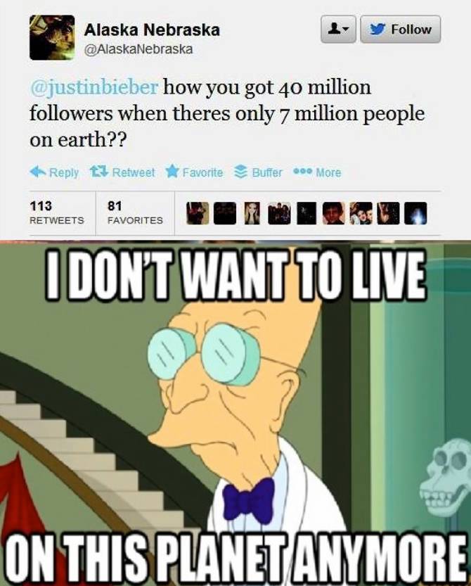 Ultimate fail - 7 million people on the Earth