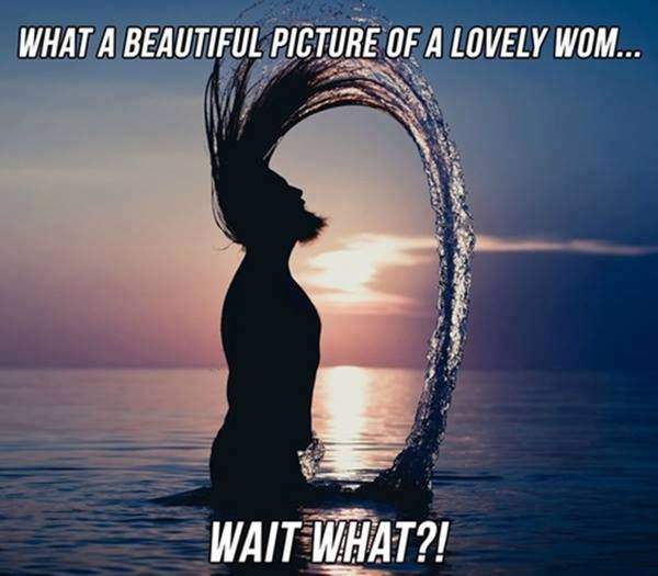 What a beautiful picture of a lovely wom...