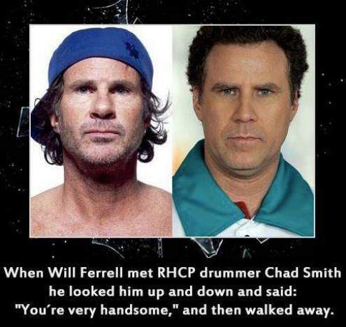 When Will Ferrell met RHCP drummer Chad Smith