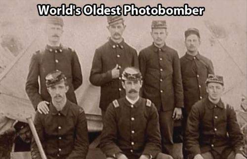 World's Oldest Photobomer 