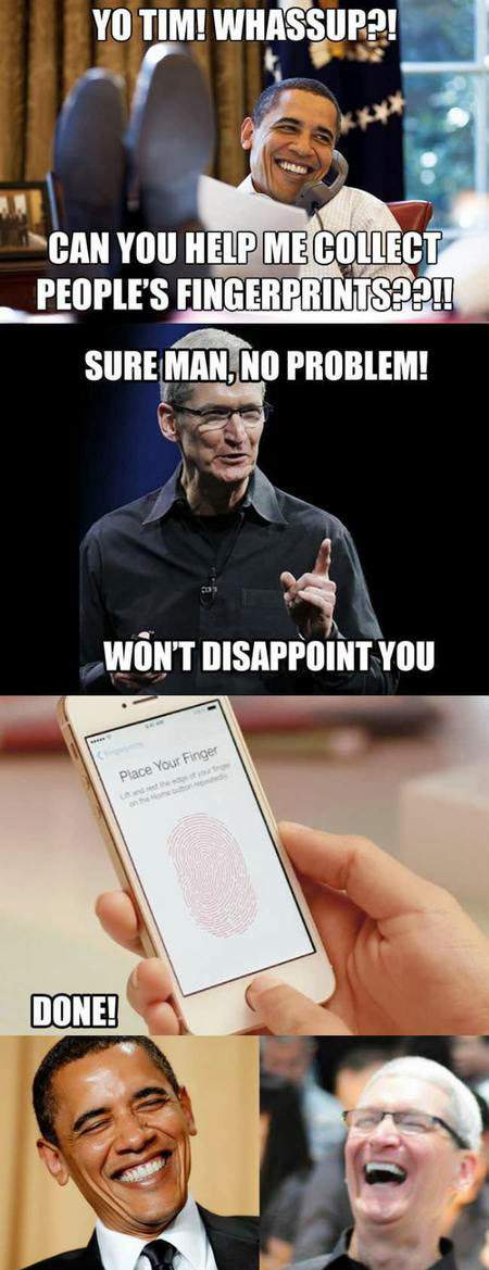 Yo Tim! Whassup?! Can you help me collect people's fingerprint?