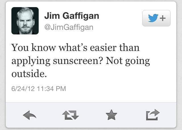 You know what's easier than applying sunscreen? 