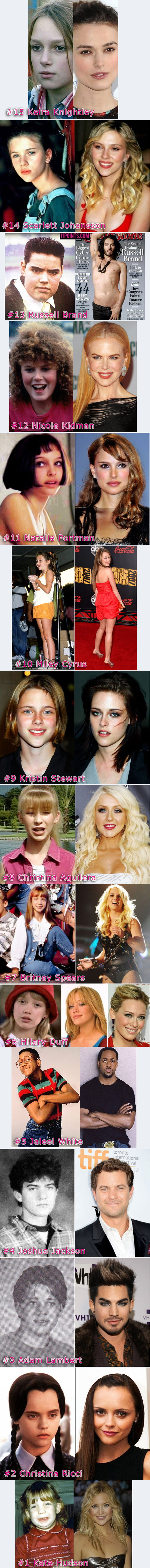 Young And Ugly Celebrities (Celebs) 