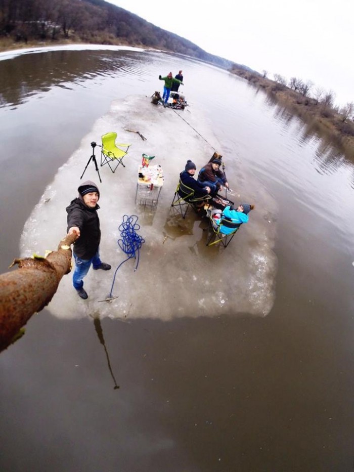 Winter selfie done right