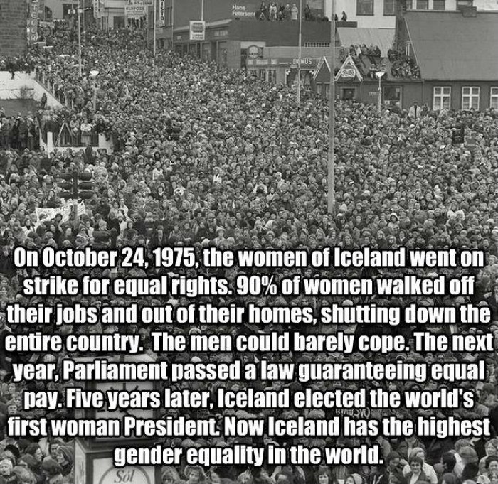 International Women's Day History On Oct. 24, 1975