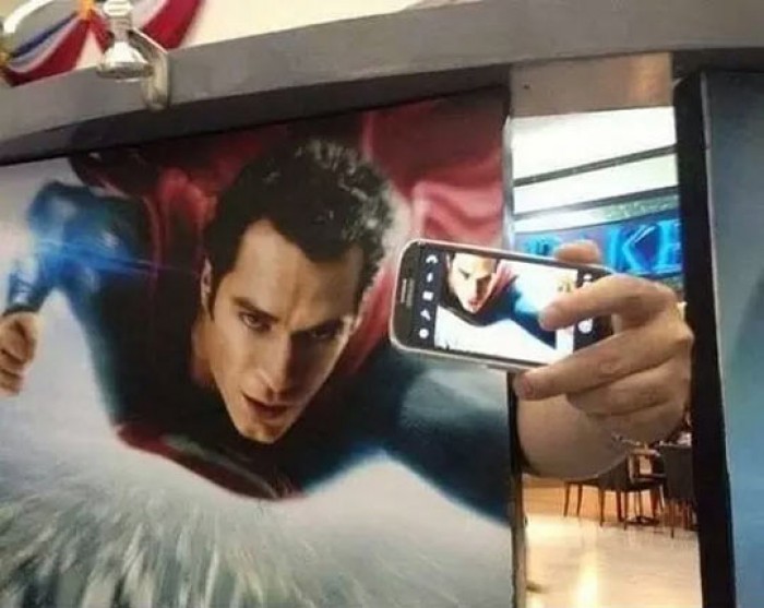 Superman Selfie