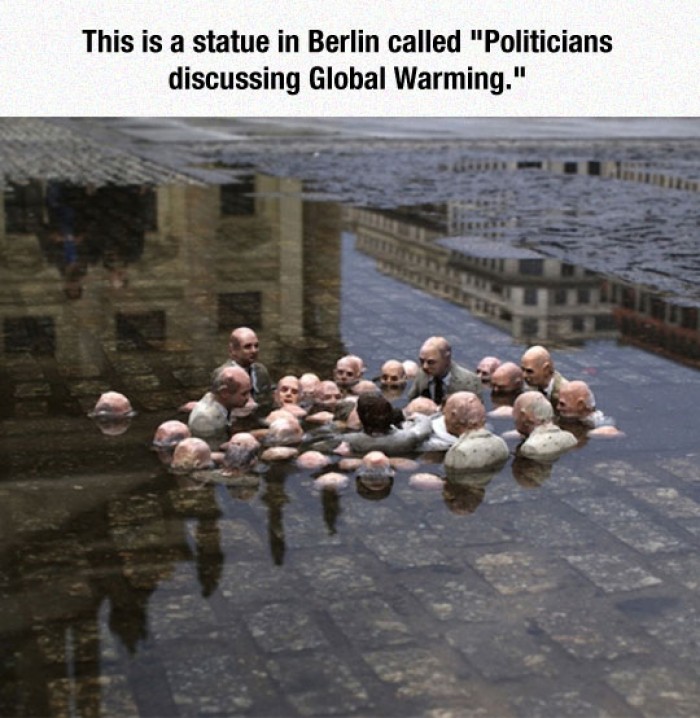 Politicians discussing Global Warming