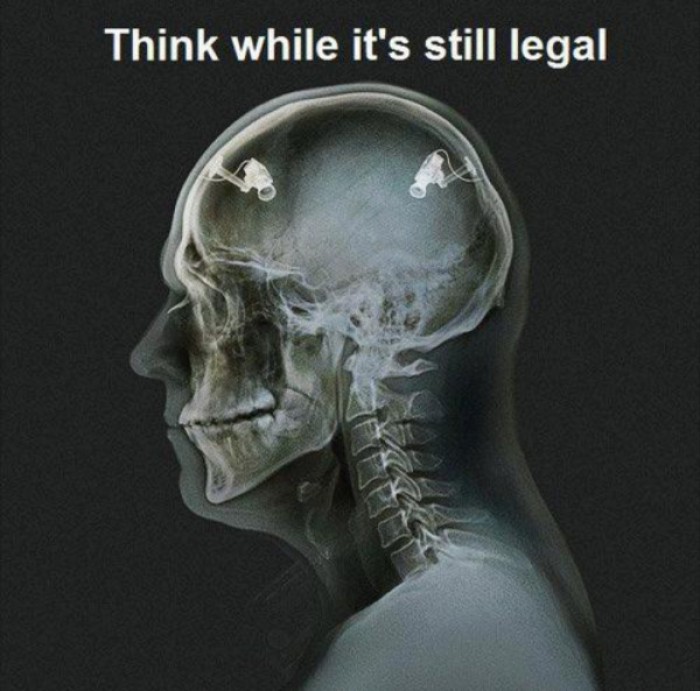 Think while it's still legal