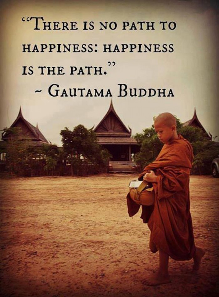 Happiness is the Path