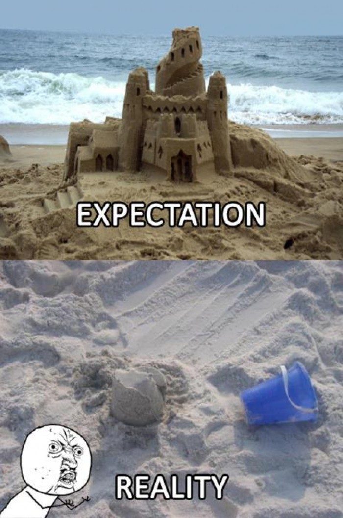 Expectation Vs Reality