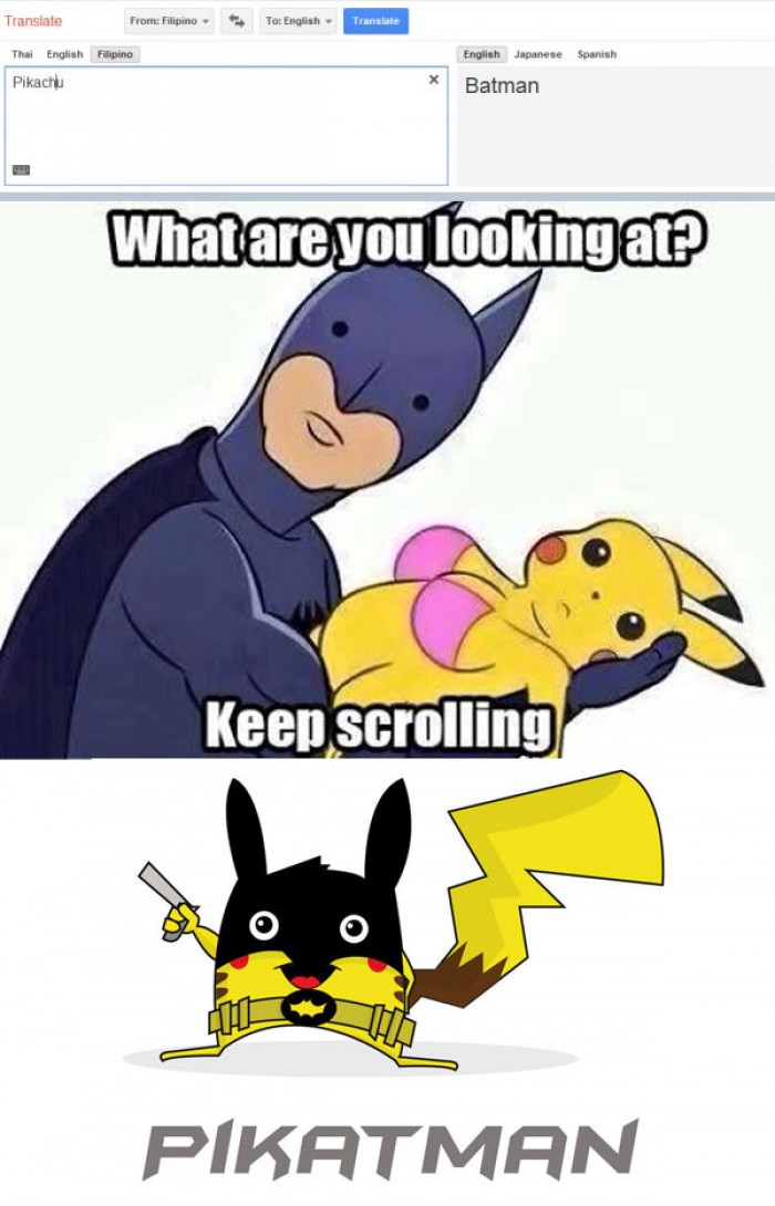 The are you looking at ? Pikatmen! Keep scrolling...