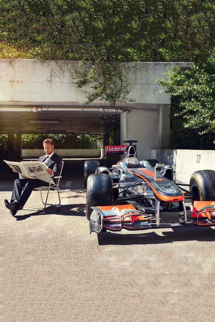 Jenson Button being a boss