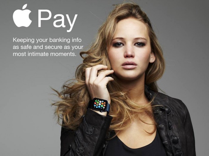 Jennifer Lawrence - Apple iWatch