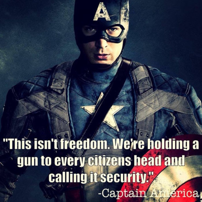 Captain America - This isn't freedom...