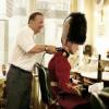 British Royal Guard Taking a Haircut 