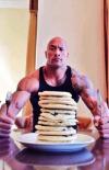 Dwayne Johnson The Rock - Breakfast time!