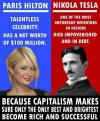 Paris Hilton vs. Nikola Tesla