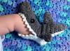 The Cutest Shark Booties.